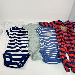 Child of Mine Baby Bundle 0-3 Months Bodysuits Sleeper Set